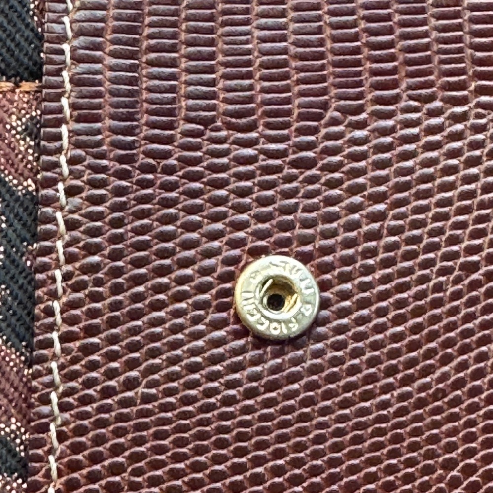 Dolce & Gabbana Monogram Brown Wallet Snakeskin with Dustbag EUC Like New - Picture 5 of 10